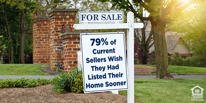 79% of Current Sellers Wish They Had Listed Their Home Sooner